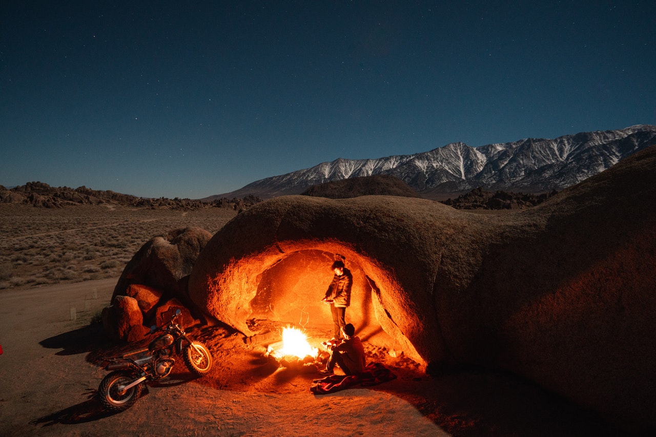 LEARN EVERYTHING YOU NEED TO KNOW ABOUT MOTORCYCLE CAMPING.