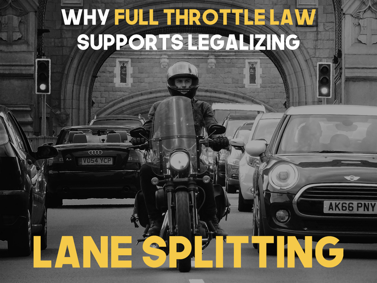 Why Full Throttle Law Supports Legalizing Lane Splitting or Filtering