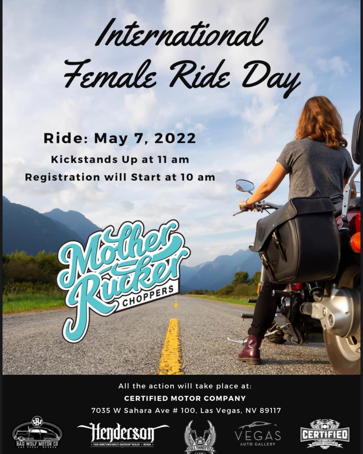 International Female Ride Day Full Throttle Law