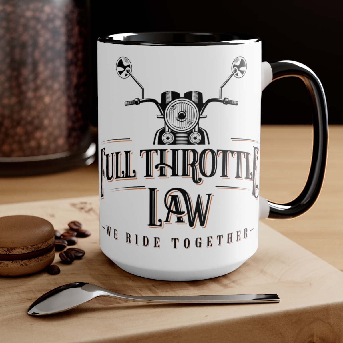 Two-Tone Coffee Mug, 15oz