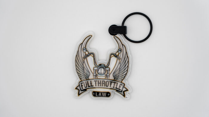 FTL - "Wings" logo - Laminated - Vinyl - Keychain